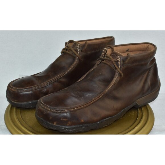 Twisted X "The Original" Men's Shoes Size 14 M Driving Moc Bomber MDMST01 - Picture 1 of 13